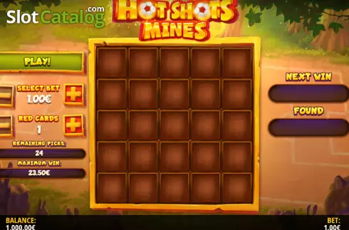 Οθόνη3. Hot Shots: Mines Κουλοχέρης