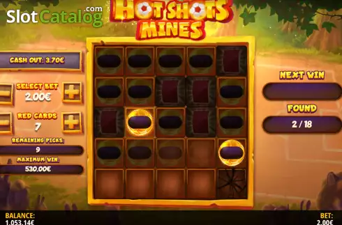 Οθόνη6. Hot Shots: Mines Κουλοχέρης