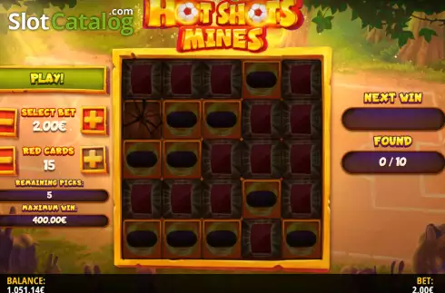 Οθόνη7. Hot Shots: Mines Κουλοχέρης