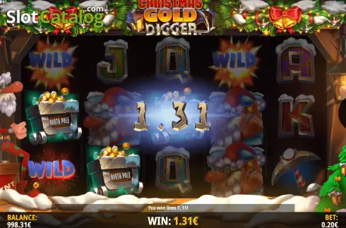 Οθόνη6. Christmas Gold Digger Κουλοχέρης