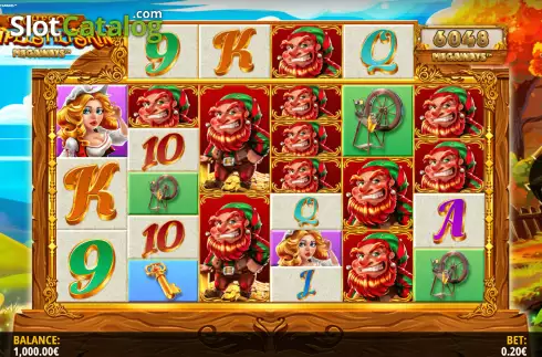 Οθόνη3. Riches of Rumpelstiltskin Megaways Κουλοχέρης