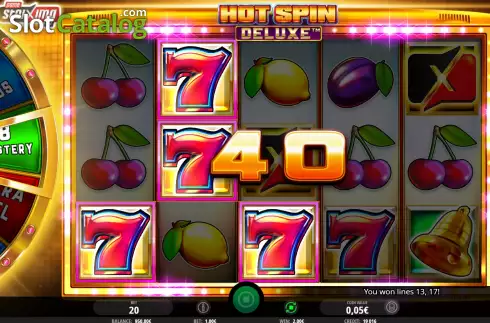 Οθόνη4. Pamestoixima Hot Spin Deluxe Κουλοχέρης
