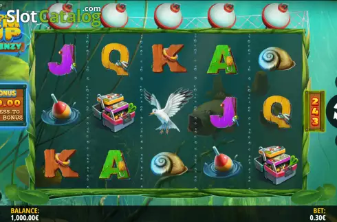 Οθόνη3. Hook ‘Em Up Frenzy Κουλοχέρης
