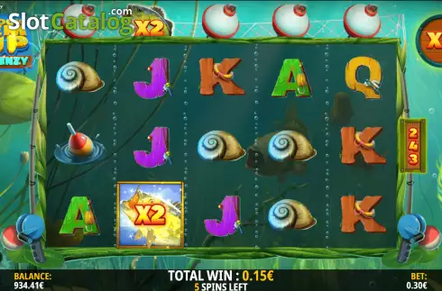 Οθόνη8. Hook ‘Em Up Frenzy Κουλοχέρης