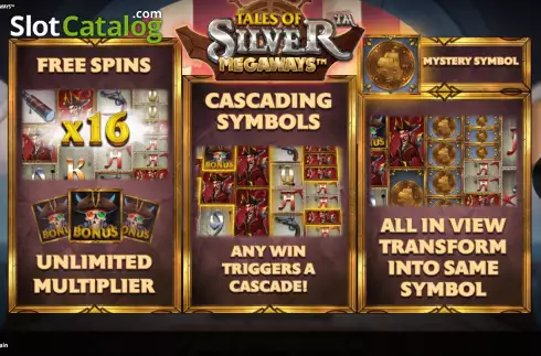 Οθόνη2. Tales of Silver Megaways Κουλοχέρης