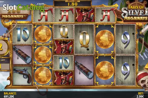 Οθόνη9. Tales of Silver Megaways Κουλοχέρης