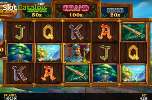 Οθόνη3. William Tell and The Wild Arrows Hold and Win Κουλοχέρης 