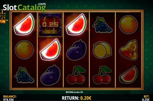 Οθόνη4. Reel Crown Hold and Win Κουλοχέρης