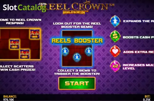 Οθόνη7. Reel Crown Hold and Win Κουλοχέρης