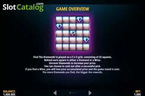 Οθόνη8. Find the Diamonds! Κουλοχέρης