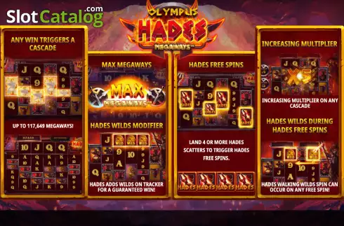Οθόνη2. Olympus Hades Megaways Κουλοχέρης