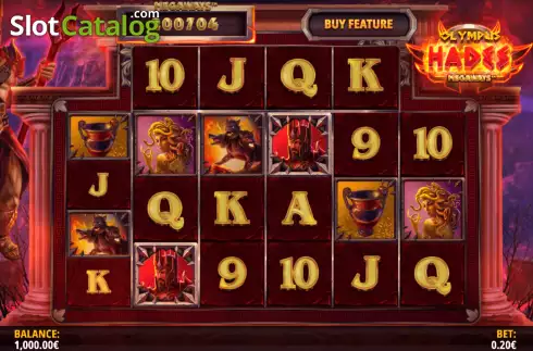 Οθόνη3. Olympus Hades Megaways Κουλοχέρης