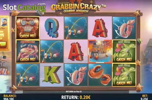 Οθόνη4. Crabbin’ Crazy 2 Κουλοχέρης