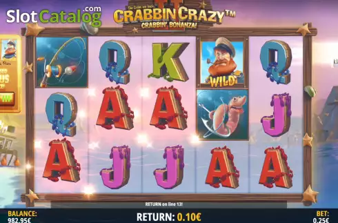 Οθόνη5. Crabbin’ Crazy 2 Κουλοχέρης