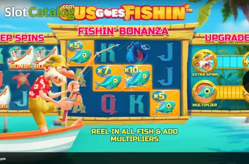 Οθόνη2. Gus Goes Fishin’ Κουλοχέρης