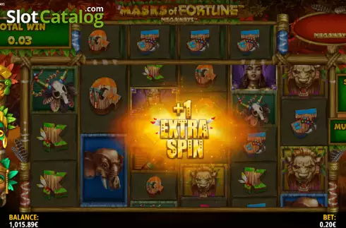 Οθόνη8. Masks of Fortune Megaways Κουλοχέρης