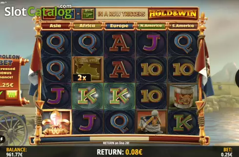 Οθόνη4. Mighty Empire Hold & Win Κουλοχέρης