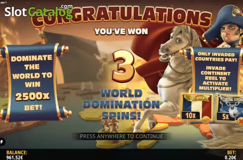 Οθόνη6. Mighty Empire Hold & Win Κουλοχέρης
