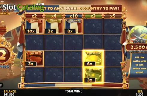 Οθόνη7. Mighty Empire Hold & Win Κουλοχέρης