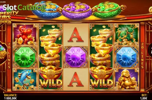 Οθόνη2. Prosperity Gems: Hold & Win Κουλοχέρης