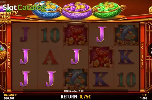 Οθόνη4. Prosperity Gems: Hold & Win Κουλοχέρης