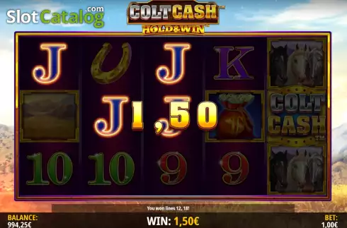 Οθόνη4. Colt Cash: Hold and Win Κουλοχέρης