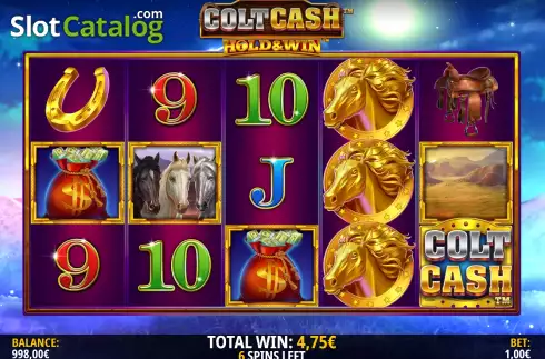 Οθόνη6. Colt Cash: Hold and Win Κουλοχέρης