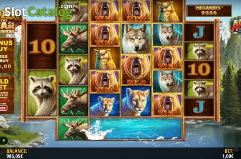 Οθόνη6. Roar of the Bear Megaways Κουλοχέρης
