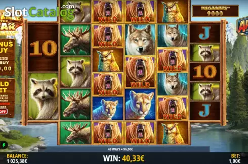 Οθόνη7. Roar of the Bear Megaways Κουλοχέρης