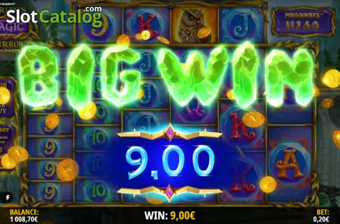 Οθόνη6. Merlin’s Magic Mirror Megaways Κουλοχέρης 