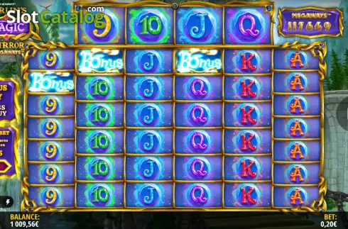 Οθόνη9. Merlin’s Magic Mirror Megaways Κουλοχέρης 