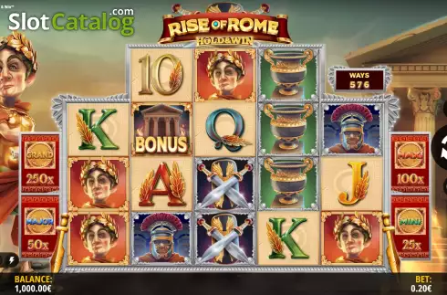 Οθόνη2. Rise of Rome Hold & Win Κουλοχέρης