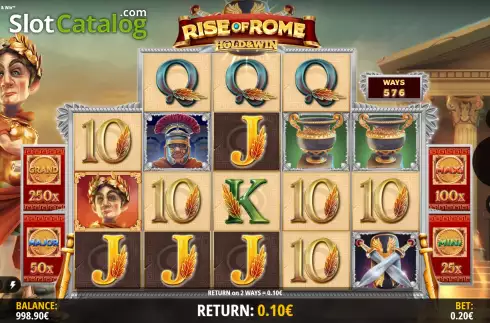 Οθόνη3. Rise of Rome Hold & Win Κουλοχέρης