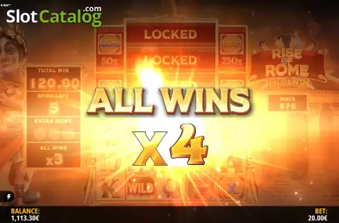 Οθόνη9. Rise of Rome Hold & Win Κουλοχέρης