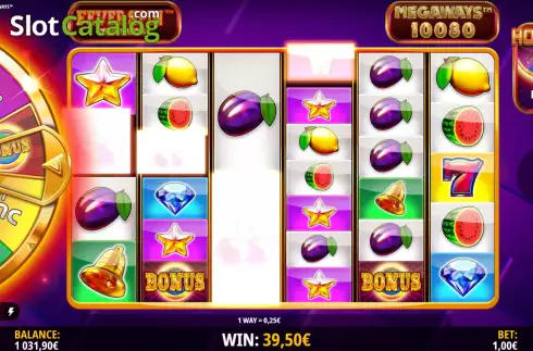 Οθόνη4. Fever Spin Megaways Κουλοχέρης