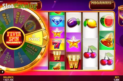 Οθόνη6. Fever Spin Megaways Κουλοχέρης