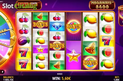 Οθόνη9. Fever Spin Megaways Κουλοχέρης