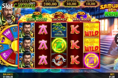Οθόνη3. Samurai Spin Kenji Κουλοχέρης