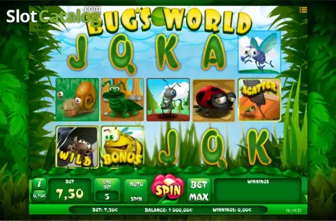 Οθόνη7. Bug's World Κουλοχέρης