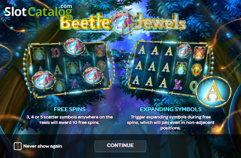 Οθόνη 1. Beetle Jewels Κουλοχέρης