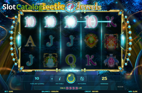 Οθόνη 3. Beetle Jewels Κουλοχέρης