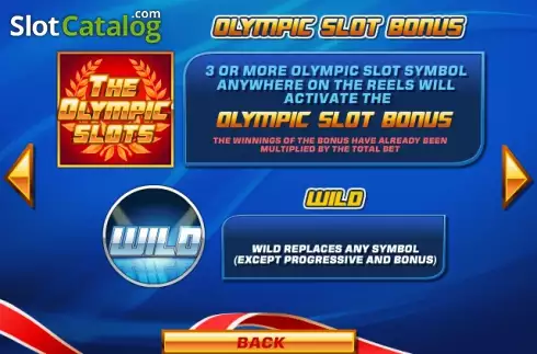 Πίνακας πληρωμών 3. The Olympic Slots Κουλοχέρης