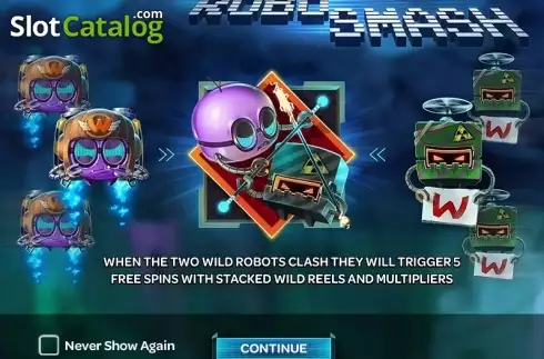 Οθόνη 1. Robo Smash Κουλοχέρης 