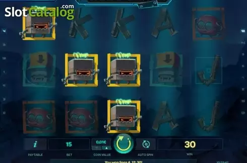 Οθόνη 5. Robo Smash Κουλοχέρης 