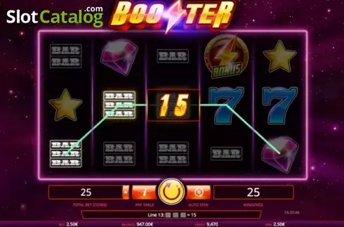 Οθόνη 1. Booster Κουλοχέρης