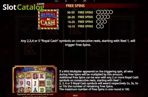Οθόνη7. Royal Cash Pulse Κουλοχέρης