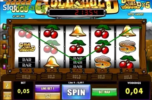 Οθόνη4. Gold Hold Κουλοχέρης 