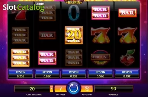 Οθόνη3. Million Coins Respins Κουλοχέρης