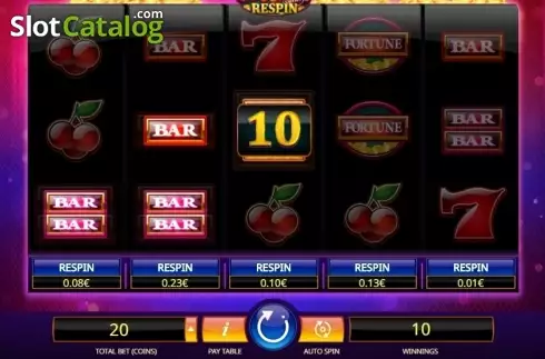Οθόνη5. Million Coins Respins Κουλοχέρης