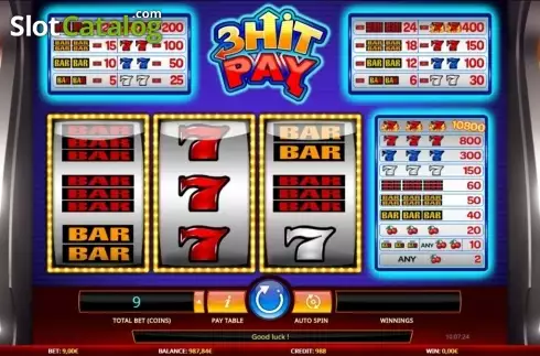 Οθόνη2. 3 Hit Pay (New) Κουλοχέρης 